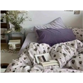 Korean Style Bedding Set Boys Girls Twin Queen Siz..