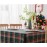 Christmas tablecloth Green Plaid Photo Atmosphere Resort Home Textile 2024 New Year table cover for Family Gathering Restaurant