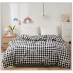 "Cute cartoon Duvet Cover Bed Euro Bedding Set for Double Home Textile Luxury Pillowcases Bedroom Bedding Set 200x200 (No sheet)