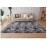 Gray Carpet for Living Room Plush Rug Bed Room Floor Fluffy Mats Anti-slip Home Decor Rugs Soft Velvet Carpets Kids Room Blanket